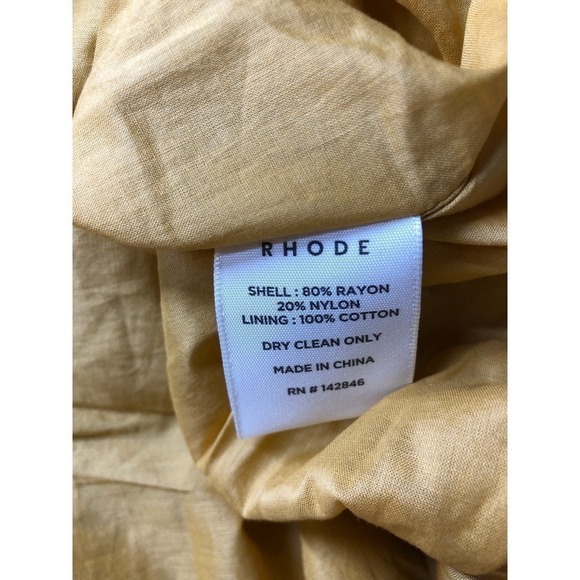 Rhode Zadie Dress Fall Foliage NWT 14 - Picture 8 of 9